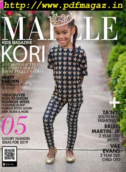 Maelle Kids – July 2019 Cover