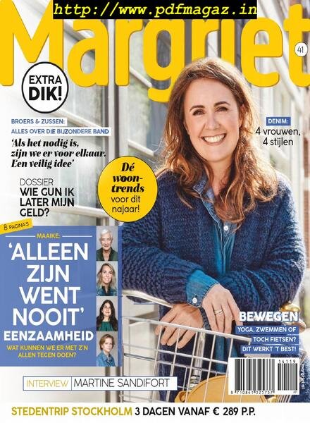 Margriet – september 26, 2019 Cover