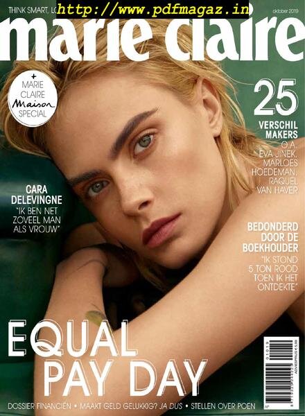 Marie Claire Netherlands – oktober 2019 Cover