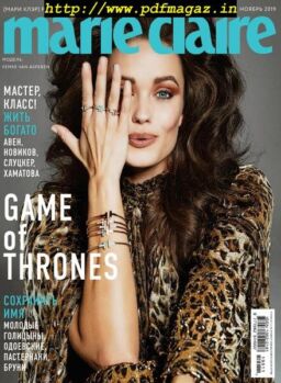 Marie Claire Russia – November 2019