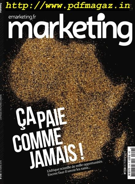 Marketing – 01 octobre 2019 Cover