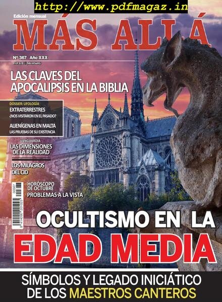 Mas Alla – octubre 2019 Cover
