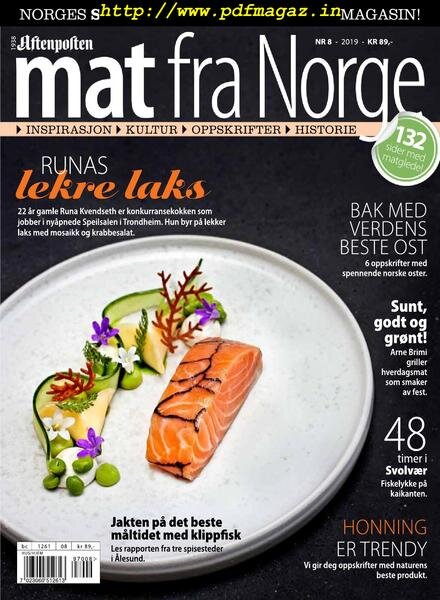 Mat fra Norge – august 2019 Cover