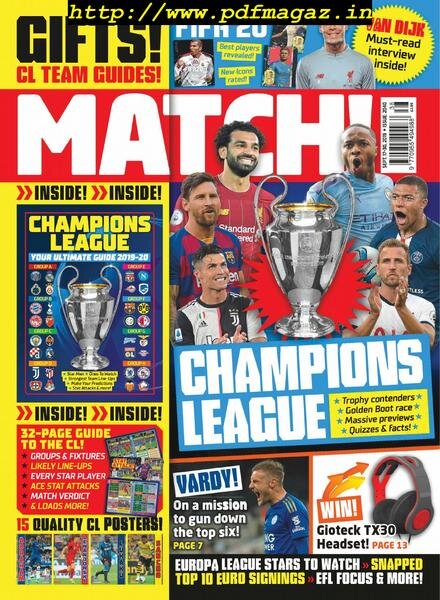 Match! – September 17, 2019 Cover