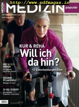 Medizin Popular – Oktober 2019