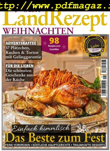Mein LandRezept – Oktober 2019 Cover