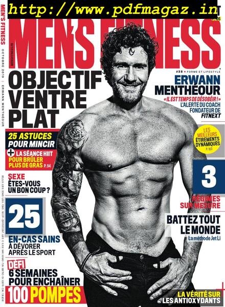 Men’s Fitness France – octobre 2019 Cover