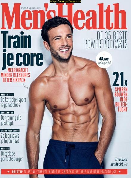 Men’s Health Netherlands – september 2019 Cover