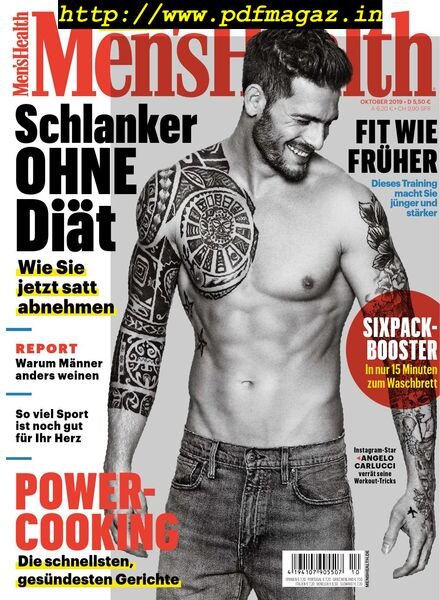 Men’s Health – September 2019 Cover