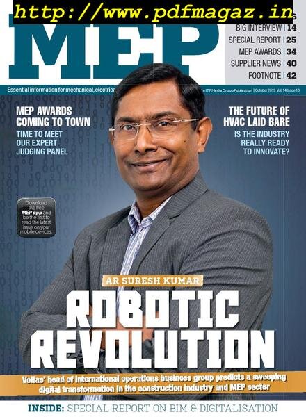 MEP Middle East – October 2019 Cover