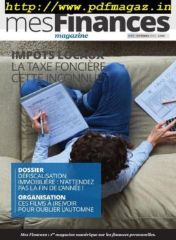mes Finances – 04 octobre 2019