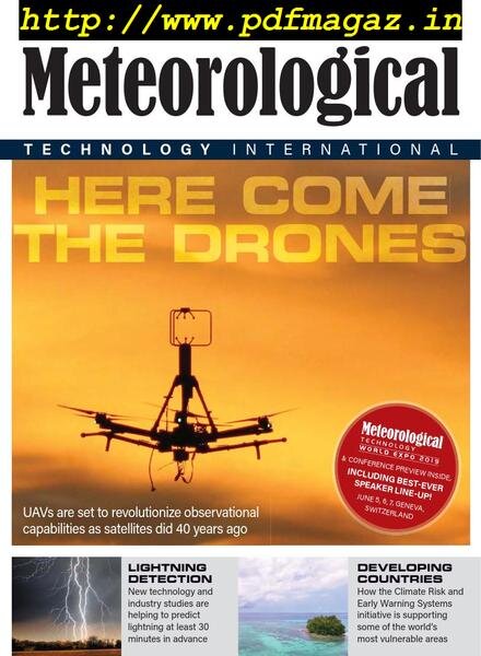 Meteorological Technology International – April 2019 Cover