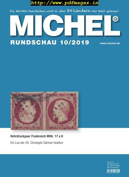 Michel-Rundschau – Nr.10, 2019 Cover