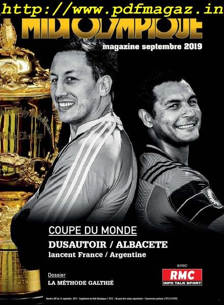 Midi Olympique Magazine – octobre 2019 Cover