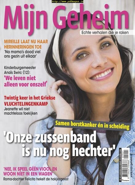 Mijn Geheim – 15 oktober 2019 Cover