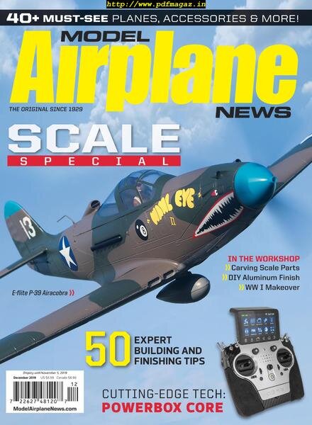Model Airplane News – December 2019 Cover