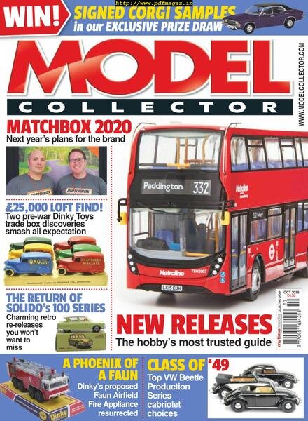 Model Collector – October 2019 Cover