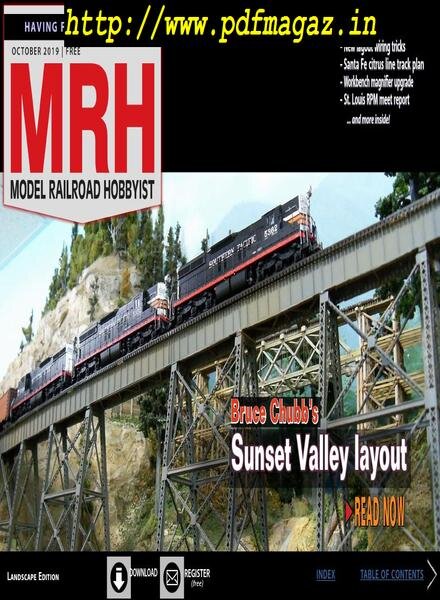 Model Railroad Hobbyist – October 2019 Cover