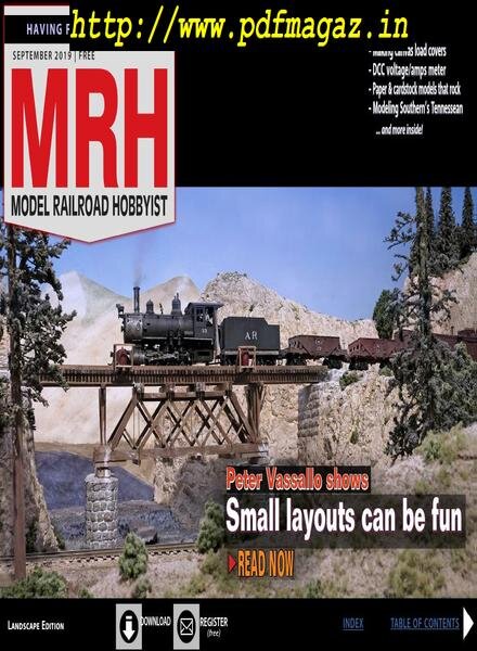Model Railroad Hobbyist – September 2019 Cover