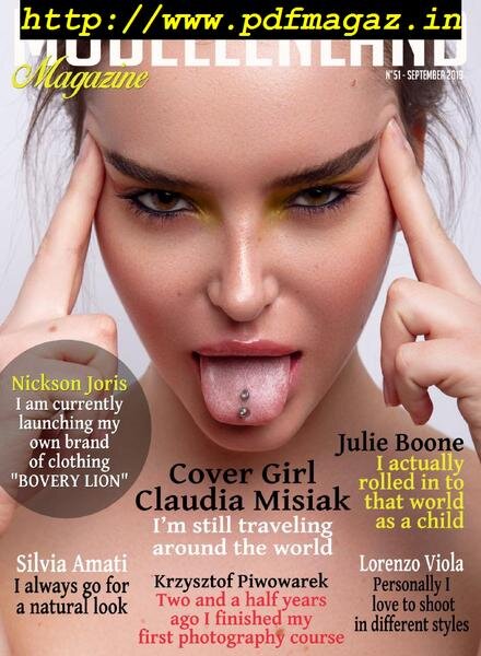 Modellenland Magazine – September 2019 Cover