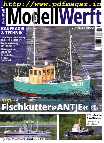 ModellWerft – October 2019 Cover