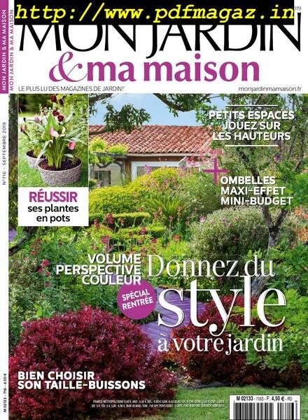 Mon Jardin & Ma Maison – septembre 2019 Cover