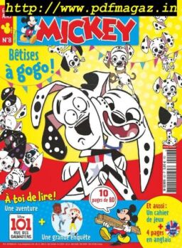 Mon Premier Journal de Mickey – septembre 2019