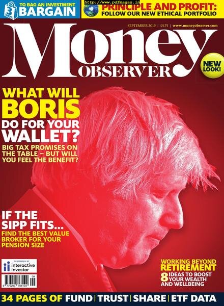Money Observer – September 2019 Cover