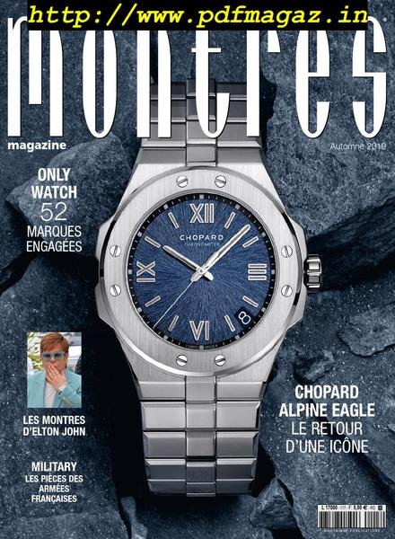 Montres Magazine – septembre 2019 Cover