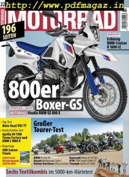 Motorrad – 11 Oktober 2019