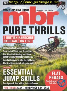 Mountain Bike Rider – October 2019
