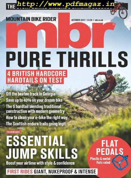 Mountain Bike Rider – October 2019 Cover