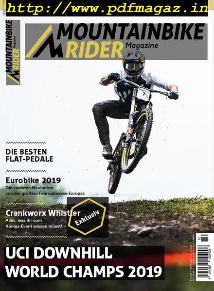 Mountainbike Rider – Oktober 2019 Cover