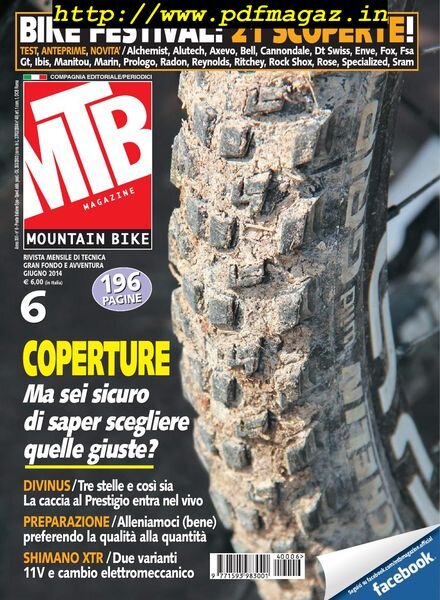 MTB Magazine – Giugno 2014 Cover
