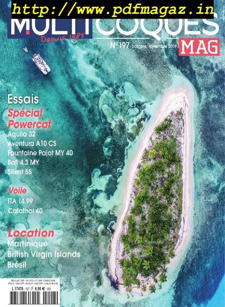 Multicoques Le Magazine – octobre-novembre 2019 Cover