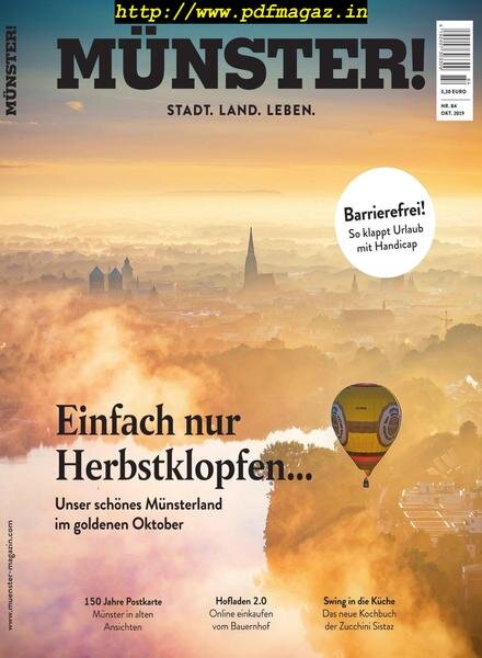 Munster! – Oktober 2019 Cover