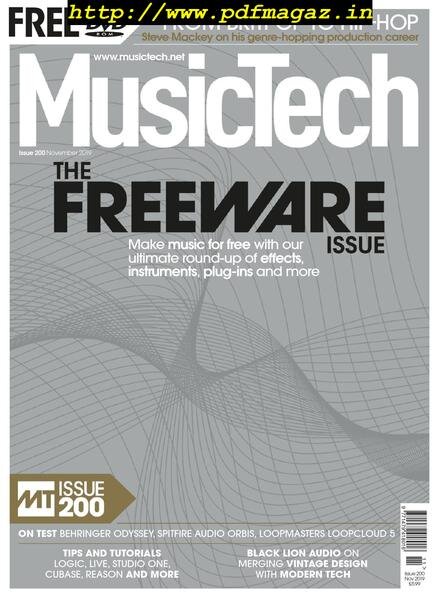 MusicTech – November 2019 Cover