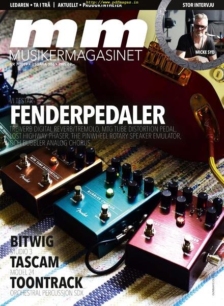 Musikermagasinet – 24 september 2019 Cover