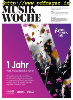 Musikwoche – 14 Oktober 2019
