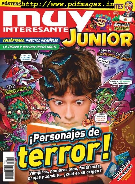 Muy Interesante Junior Mexico – octubre 2019 Cover