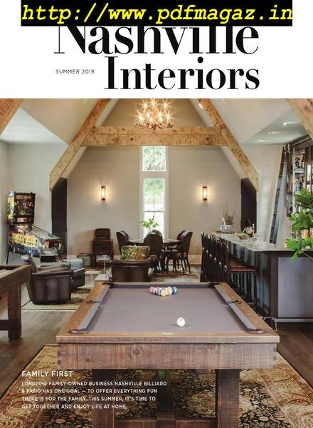 Nashville Interiors – Summer 2019 Cover