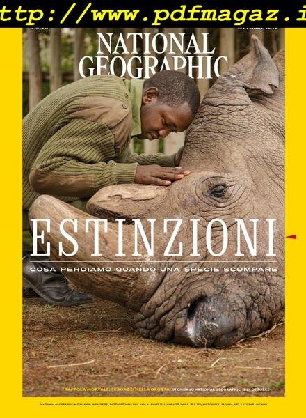 National Geographic Italia – ottobre 2019 Cover