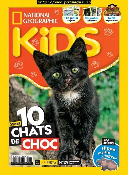 National Geographic Kids France – Novembre 2019 Cover