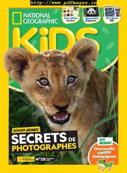 National Geographic Kids France – Octobre 2019 Cover