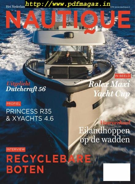 Nautique Magazine – oktober 2019 Cover