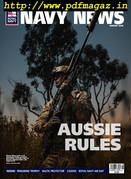 Navy News – August 2019 Cover
