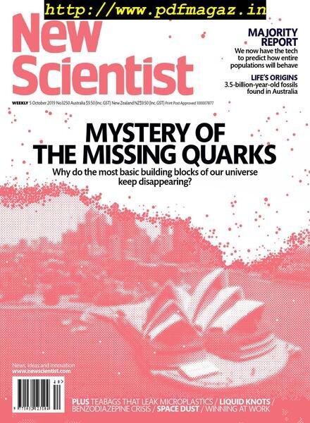 New Scientist Australian Edition – 05 October 2019 Cover