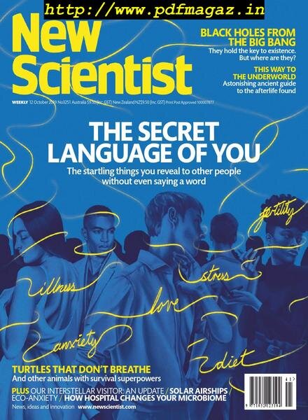 New Scientist Australian Edition – 12 October 2019 Cover
