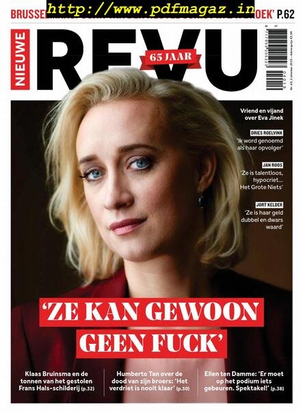 Nieuwe Revu – 02 oktober 2019 Cover