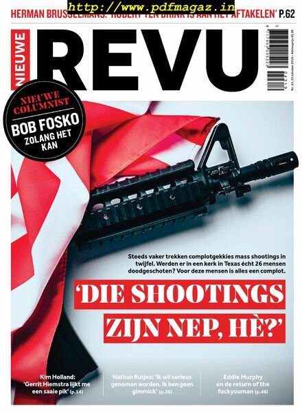 Nieuwe Revu – 23 oktober 2019 Cover